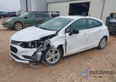 2018 Chevrolet Cruze Lt Auto из США, поврежденный, VIN 3G1BE6SMXJS597075